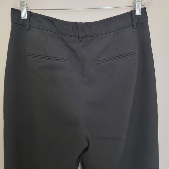 Aritzia Wilfred Effortless Pant Black Sz 14 Wide Leg Slack Capsule Work Business - Picture 10 of 16